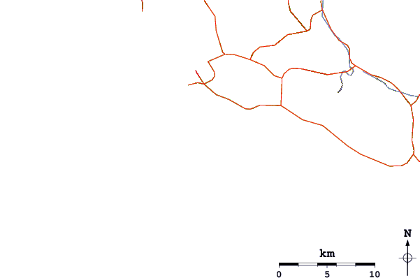 Routes et rivières à proximité Ammes Beach Kefalonia