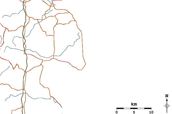 Routes et rivières à proximité Anne Street Reef