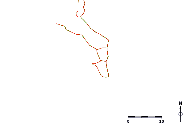 Routes et rivières à proximité Anse aux Poules Bleues