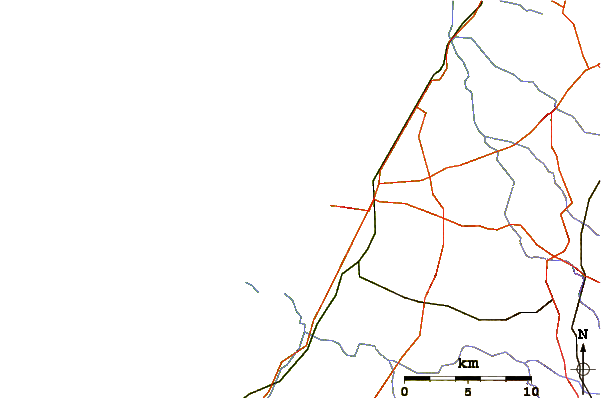 Routes et rivières à proximité Ashkelon Shimshon