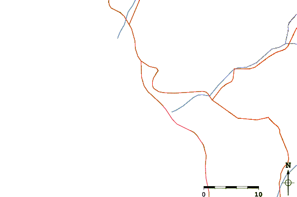 Routes et rivières à proximité Asia - Palmas