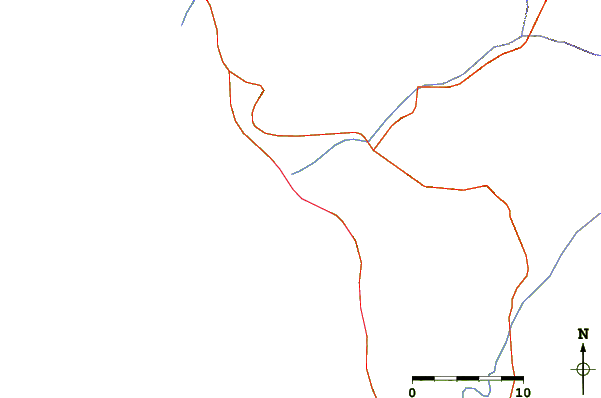 Routes et rivières à proximité Asia - Rosario
