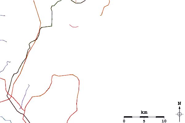 Routes et rivières à proximité Avalon-South