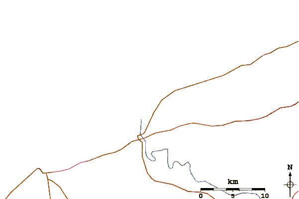 Routes et rivières à proximité Azemmour Plage
