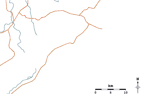 Routes et rivières à proximité Back Bommie