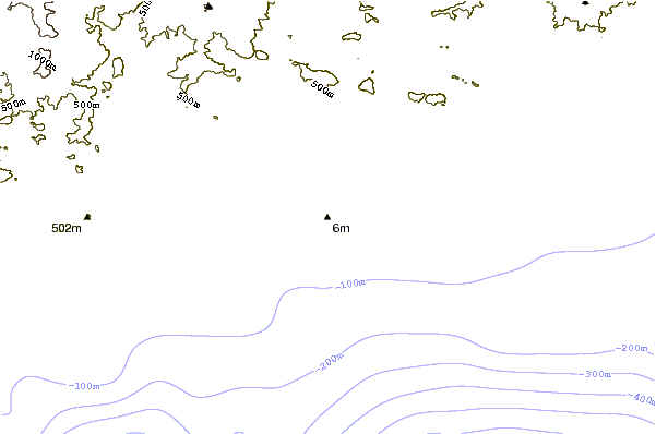 Littoral autour Bahia Grande