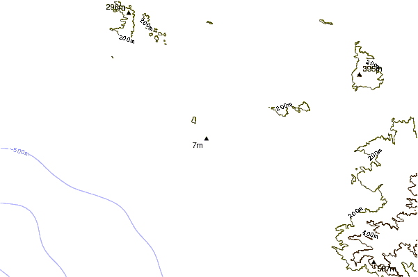 Littoral autour Bahia Tortugas (Turtle Bay)