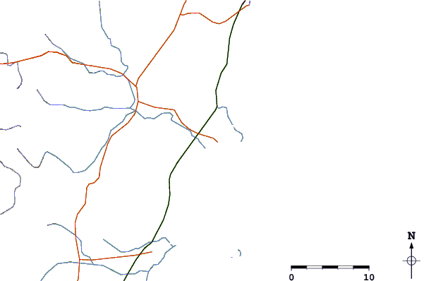 Routes et rivières à proximité Bang Saphan