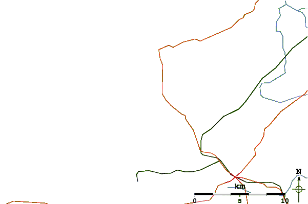 Routes et rivières à proximité Banna Strand