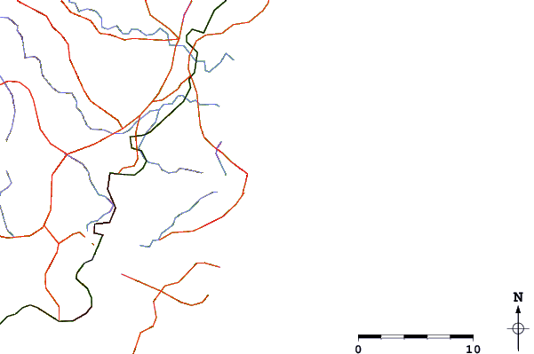 Routes et rivières à proximité Banzai