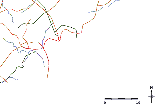 Routes et rivières à proximité Bar Beach
