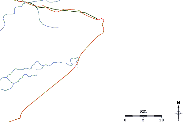 Routes et rivières à proximité Barra do Una