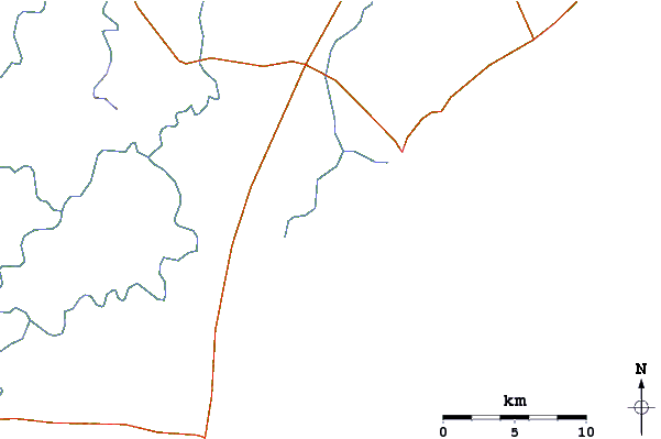 Routes et rivières à proximité Barre del Chuy