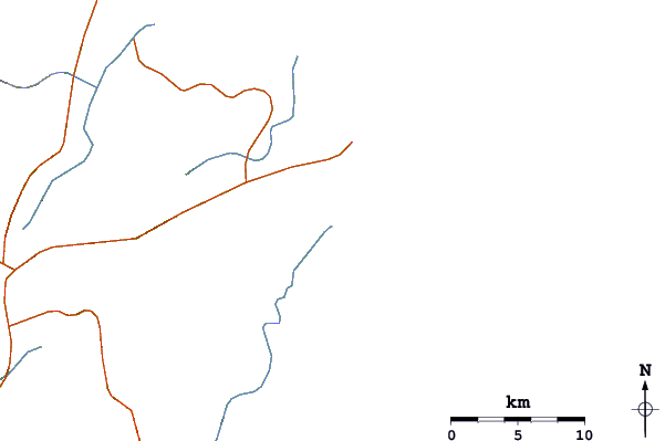 Routes et rivières à proximité Barre do Sai