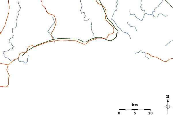 Routes et rivières à proximité Batu Mandi