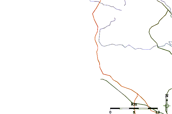 Routes et rivières à proximité Baubigny