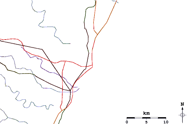 Routes et rivières à proximité Bay of Plenty