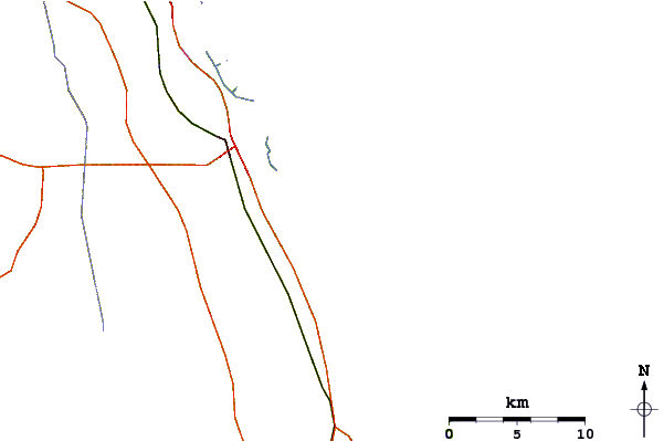 Routes et rivières à proximité Beach Club