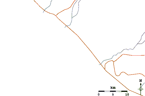 Routes et rivières à proximité Beachbreak