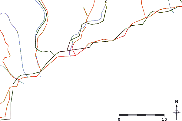Routes et rivières à proximité Beaulieu sur Mer