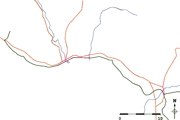 Routes et rivières à proximité Beer Can Beach