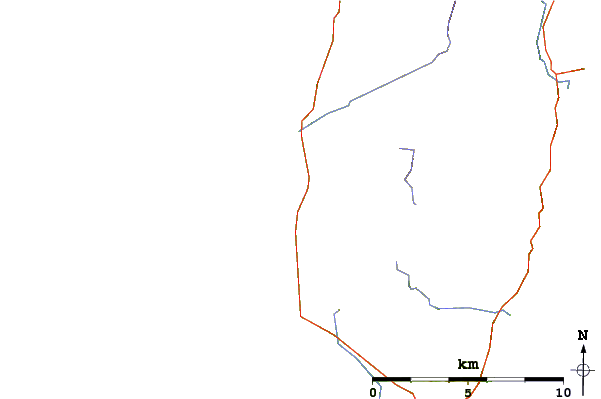 Routes et rivières à proximité Bellochantuy Bay
