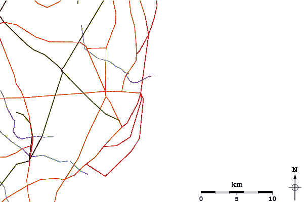 Routes et rivières à proximité Belmar