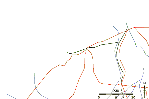Routes et rivières à proximité Belt Road
