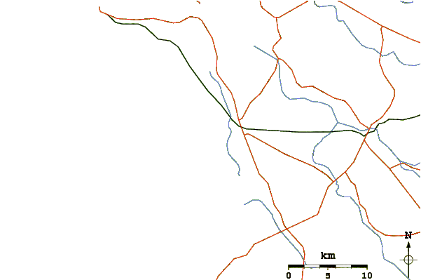 Routes et rivières à proximité Benaulim Beach