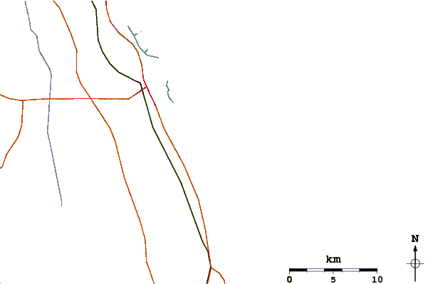 Routes et rivières à proximité Bethune Beach