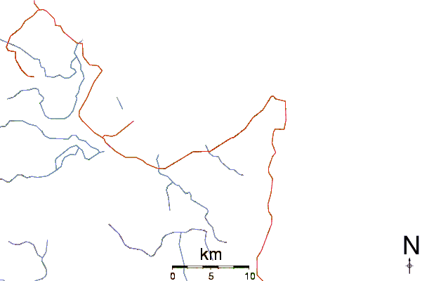 Routes et rivières à proximité Big Star