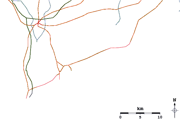 Routes et rivières à proximité Bikini