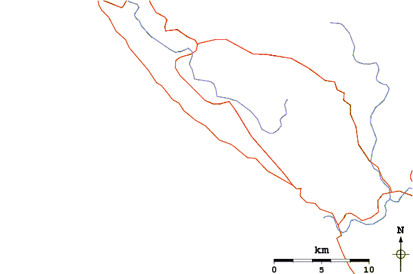 Routes et rivières à proximité Bill's Bowls