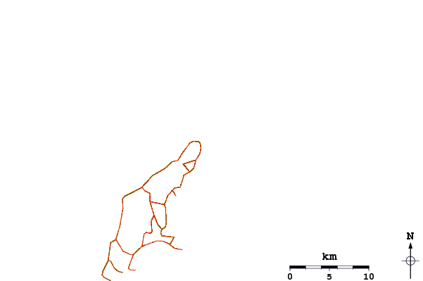 Routes et rivières à proximité Bird Island