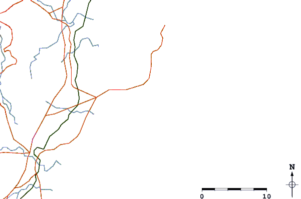 Routes et rivières à proximité Birdie Beach