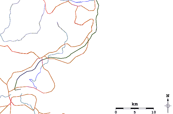 Routes et rivières à proximité Black Point