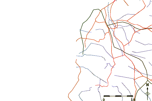 Routes et rivières à proximité Black Rocks