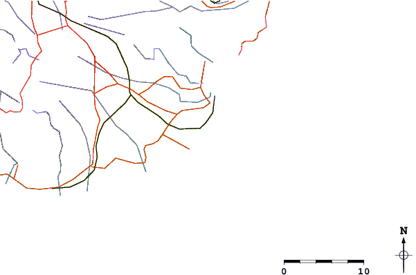 Routes et rivières à proximité Blue Bay