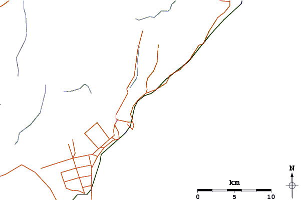 Routes et rivières à proximité Blue Duck Stream