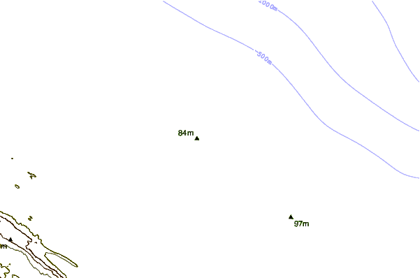 Littoral autour Bluff