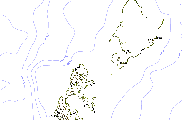 Littoral autour Boat Basin Lefts