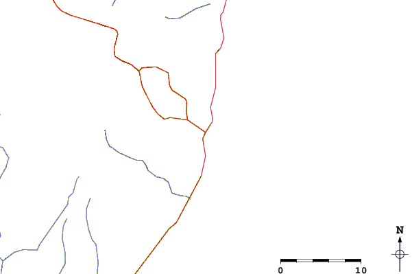 Routes et rivières à proximité Boca Del Salado