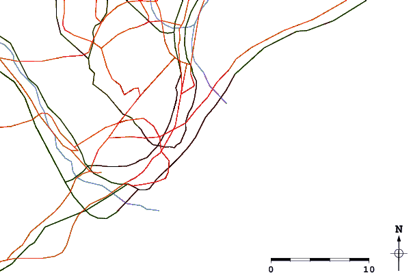 Routes et rivières à proximité Bogatell
