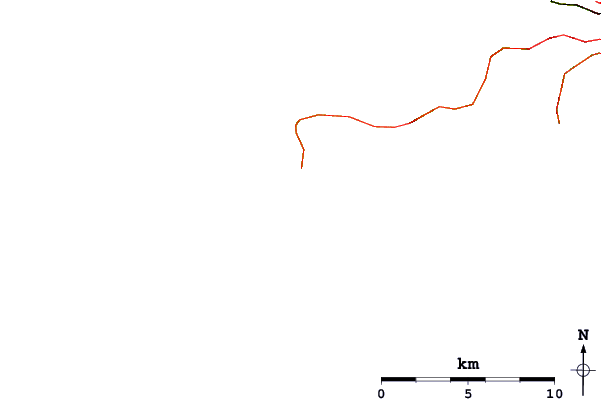 Routes et rivières à proximité Boiler Left