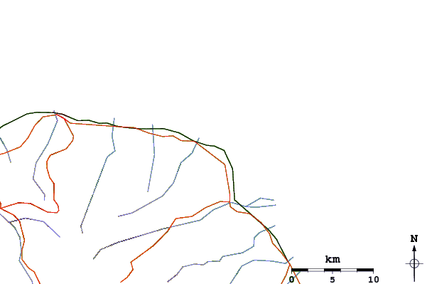 Routes et rivières à proximité Bois-Rouge