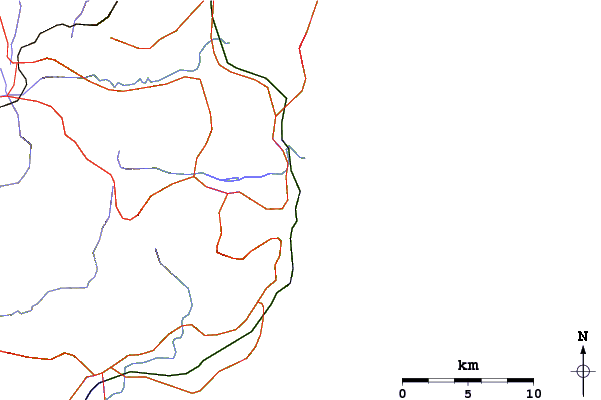 Routes et rivières à proximité Bombo Beach