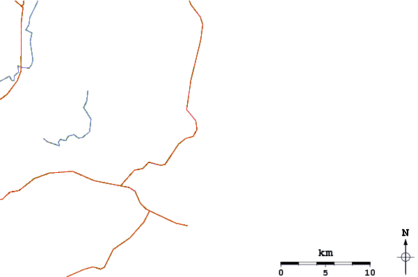 Routes et rivières à proximité Boomerang Beach (North)