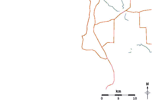 Routes et rivières à proximité Boranup Beach