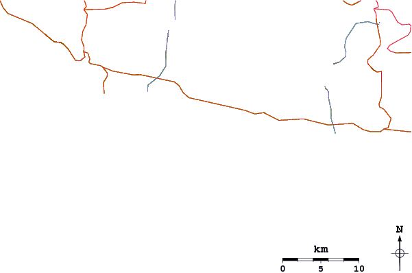 Routes et rivières à proximité Boulders