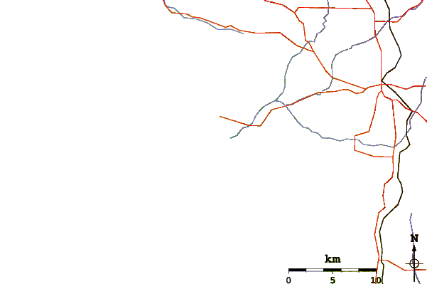 Routes et rivières à proximité Bowes Rivermouth